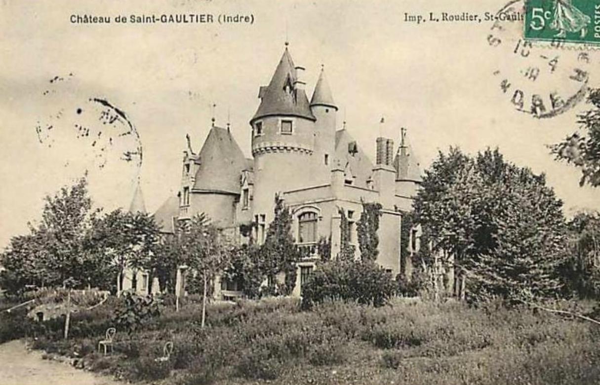 Chateau St.Gaultier Saint-Gaultier Ngoại thất bức ảnh